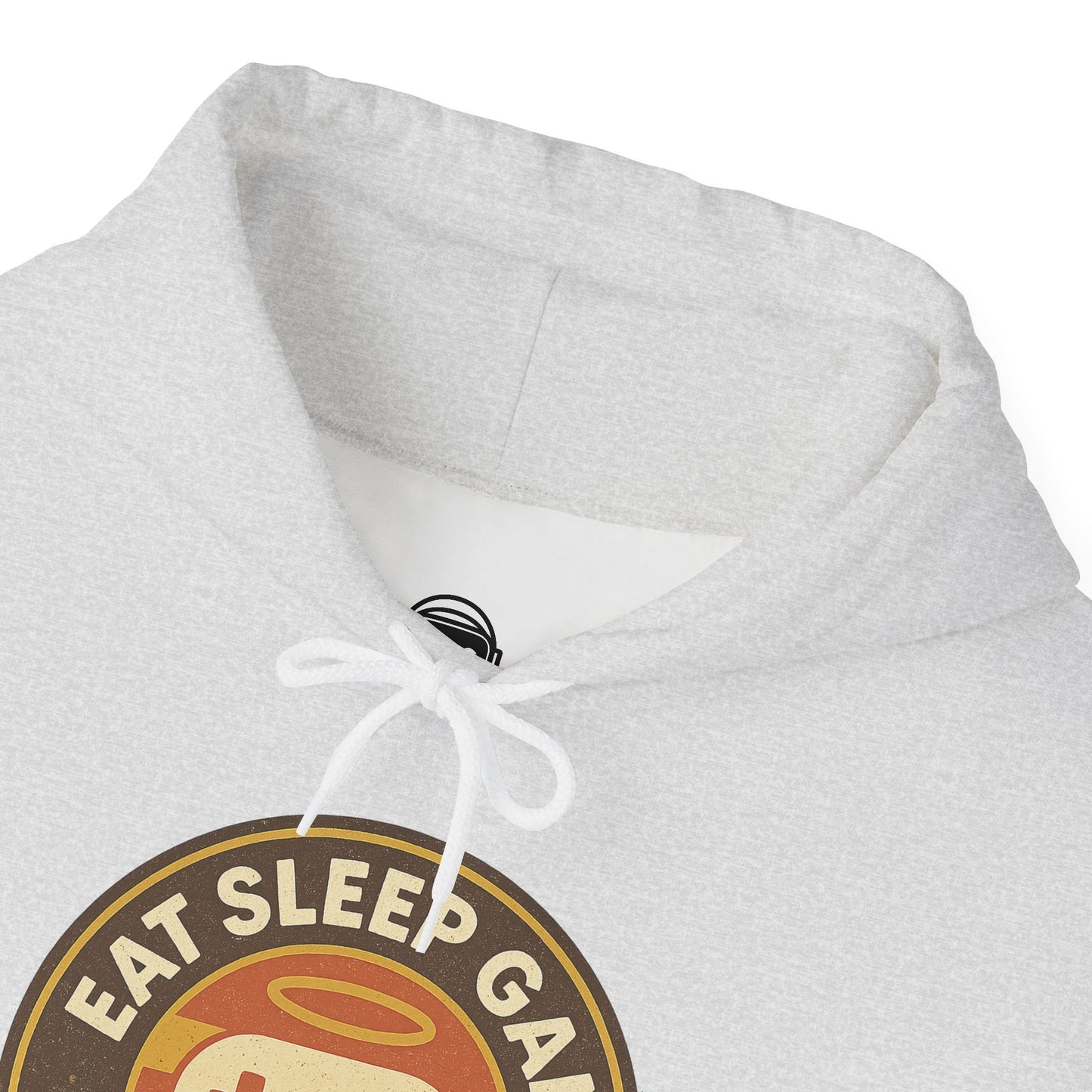 Eat Sleep Game Repeat – Retro Gamer Hoodie 🎮