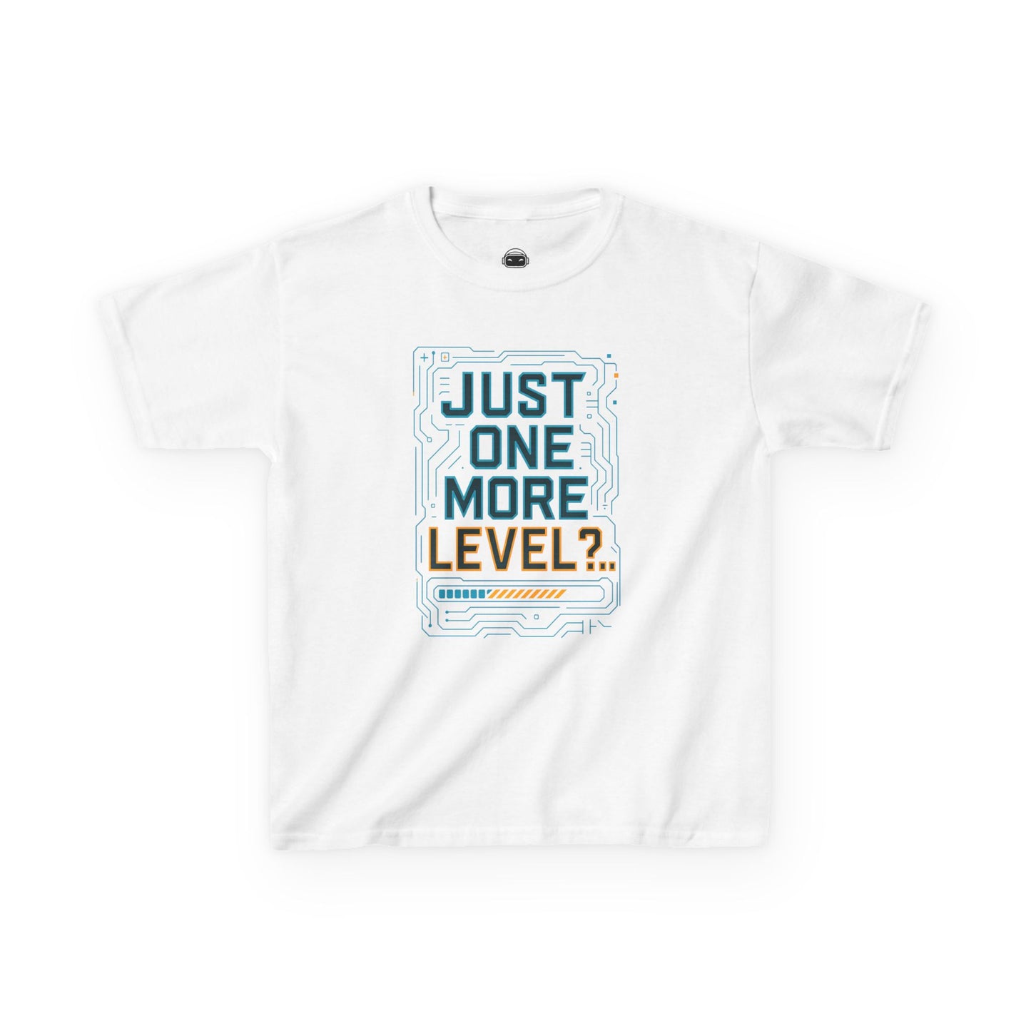 Just One More Level – Kids Tech Gamer T-Shirt ⚡🎮