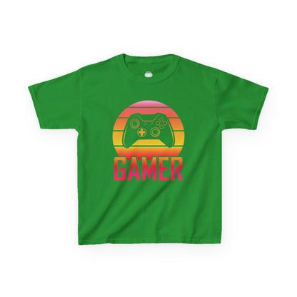 Gamer Sunset – XB Edition Kids Tee 🎮