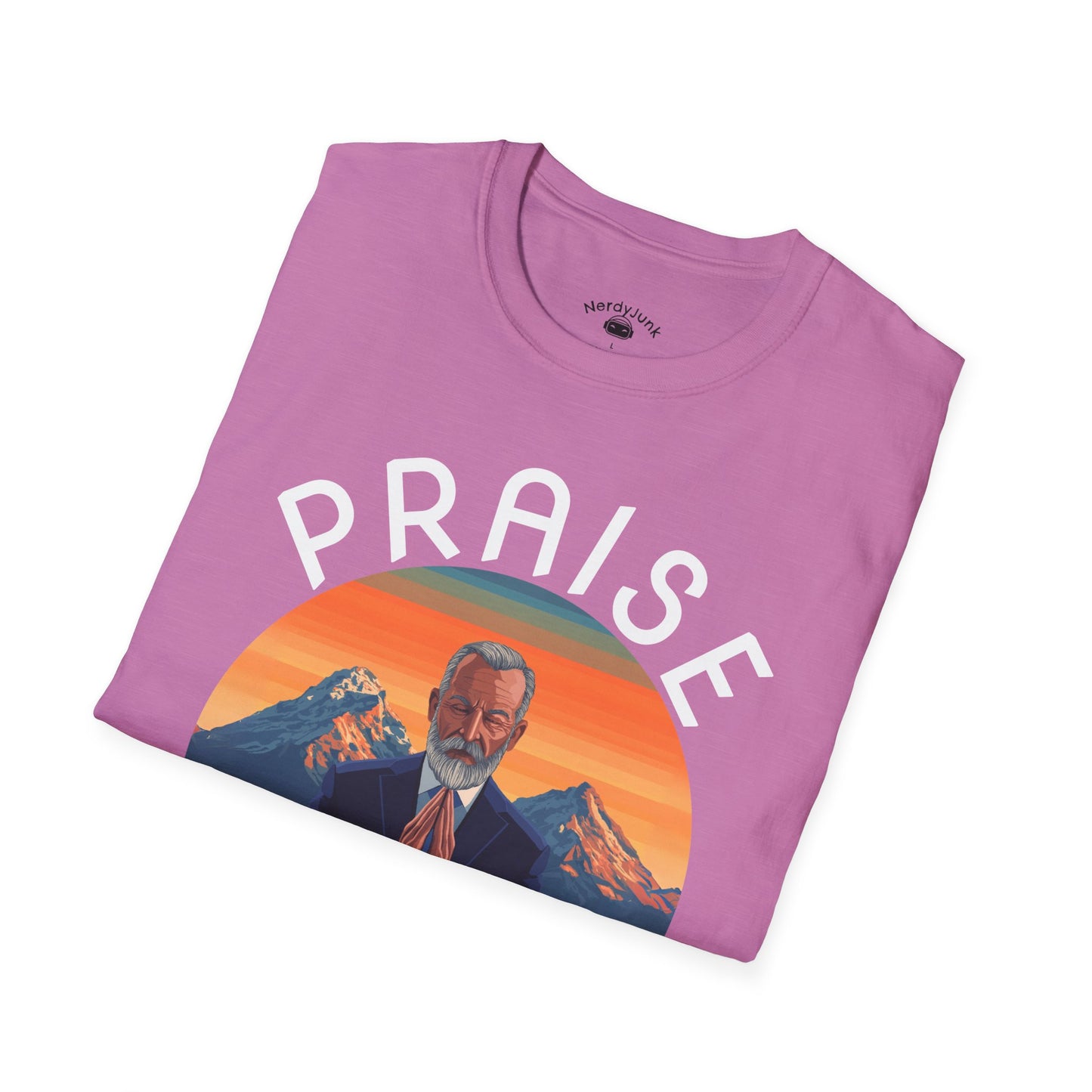 Praise Kier T-shirt - Pixel Art design