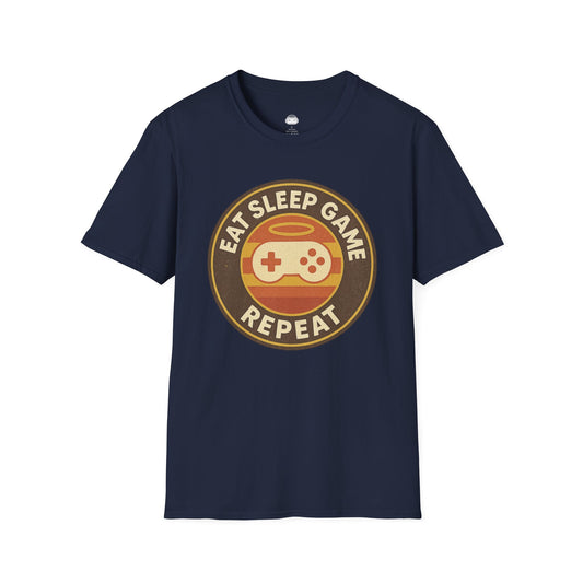 Eat, Sleep, Game, Repeat Retro - Gaming Lifestyle T-Shirt