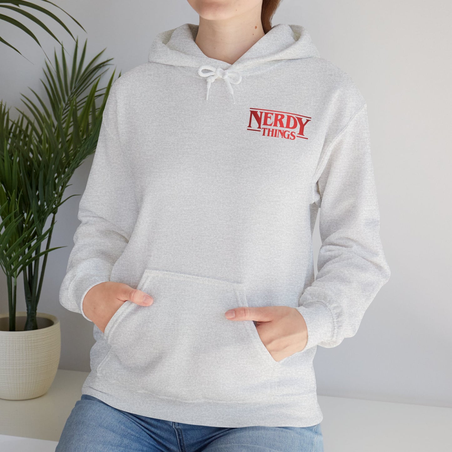 Nerdy Things RPG Character Cards Hoodie | Hooded Sweatshirt