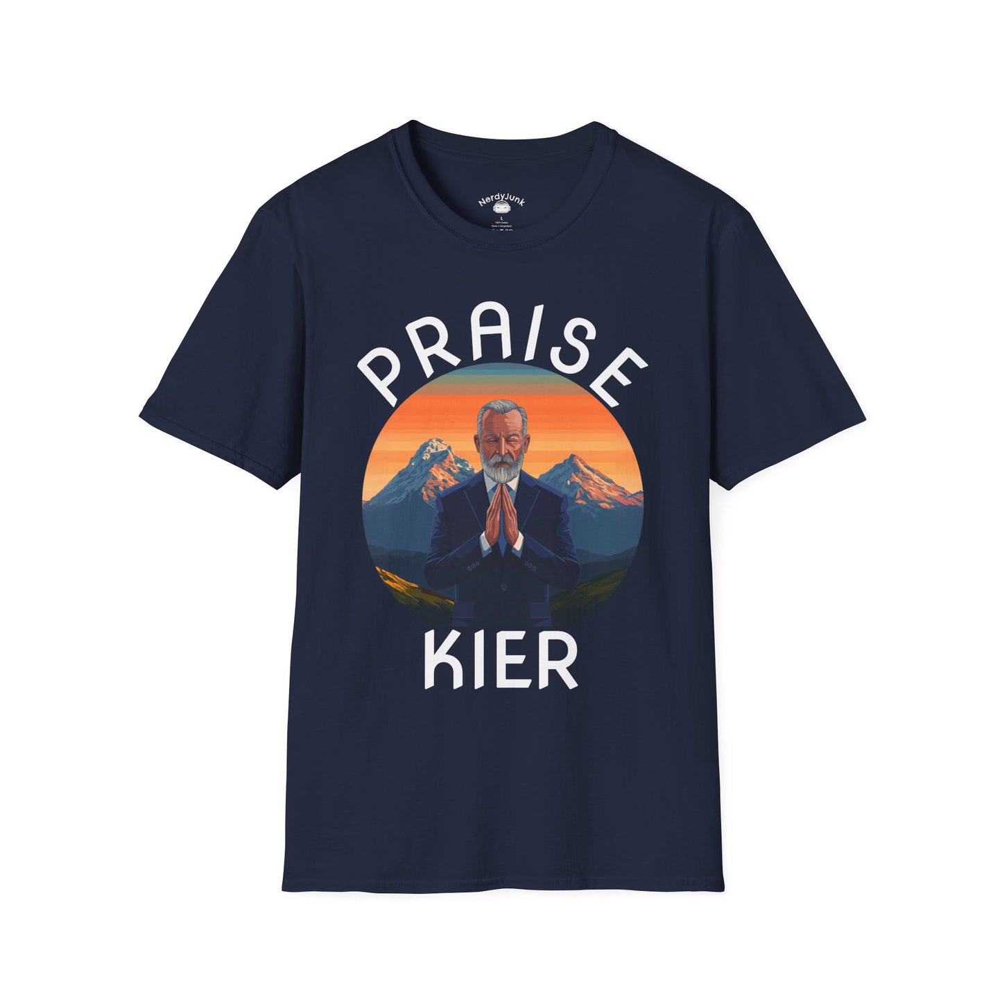 Praise Kier T-shirt - Pixel Art design