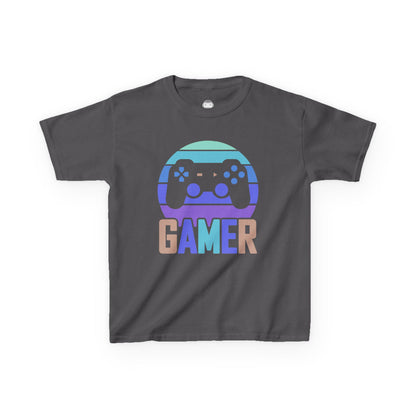 Gamer Sunset – Kids Gaming Tee 🎮🌅