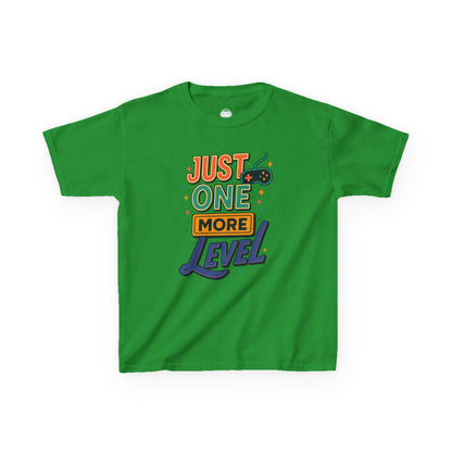 Just One More Level – Kids Retro Gamer T-Shirt 🎮⭐