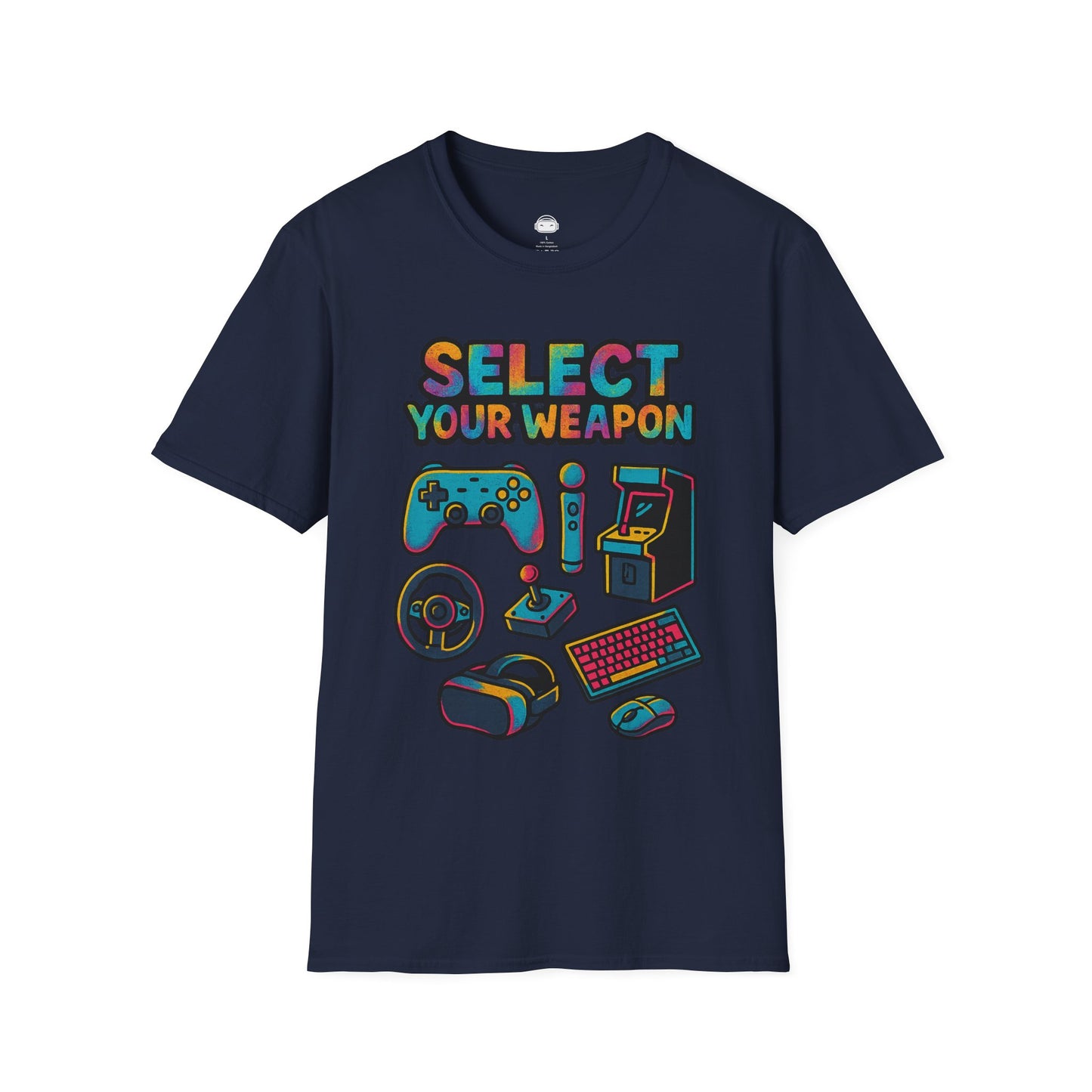 Select Your Weapon (Graffiti) - Gaming Lifestyle T-Shirt
