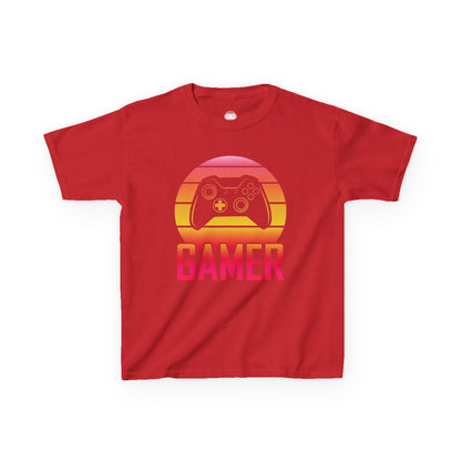 Gamer Sunset – XB Edition Kids Tee 🎮