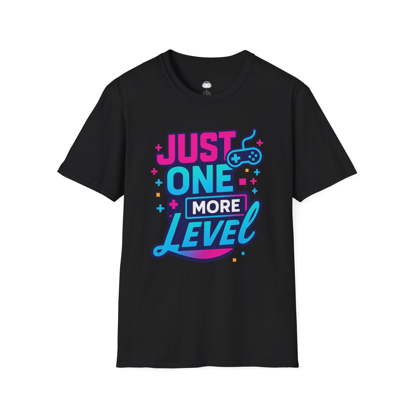 Just One More Level? (Neon) - Gaming Lifestyle T-Shirt