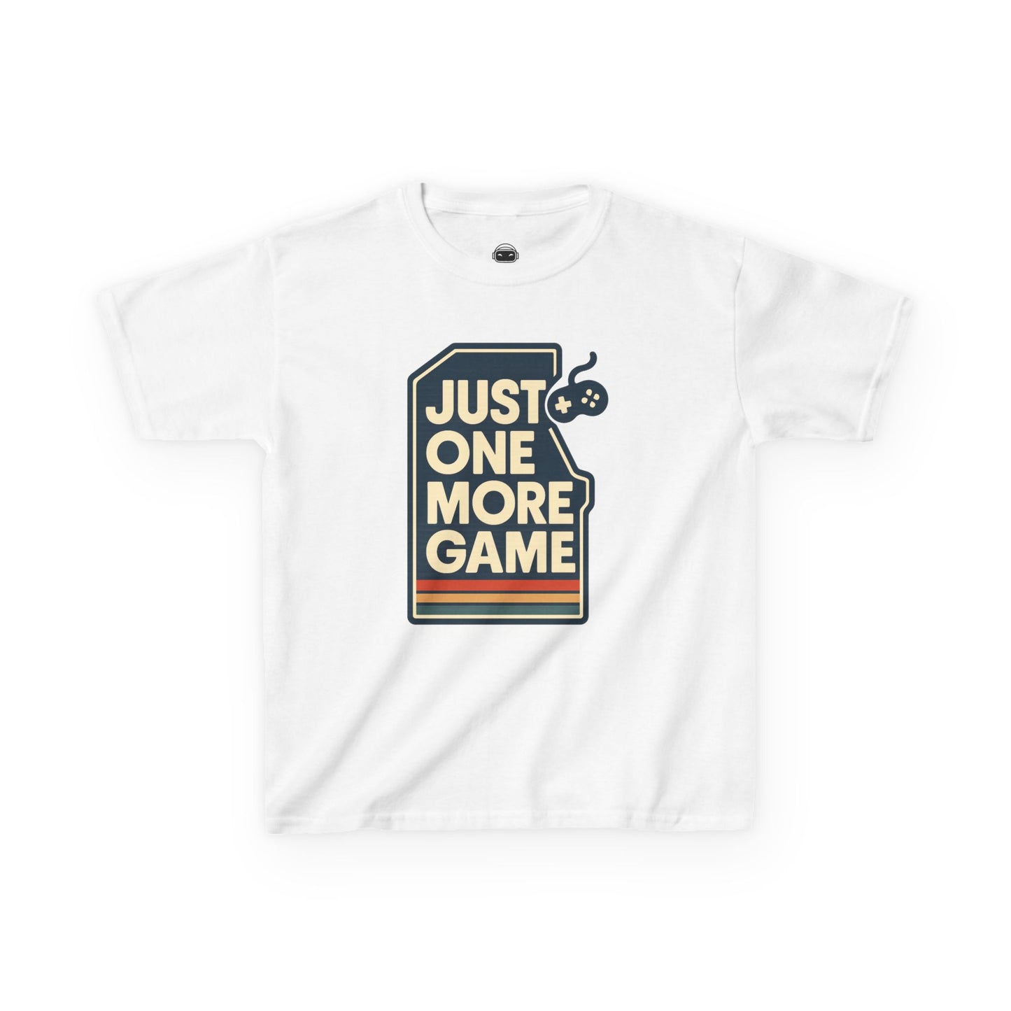 Just One More Game – Kids Retro Gamer T-Shirt 🎮👾