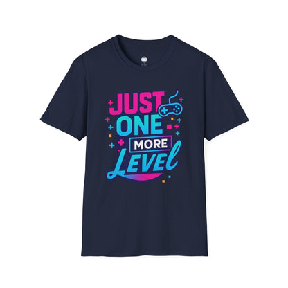 Just One More Level? (Neon) - Gaming Lifestyle T-Shirt
