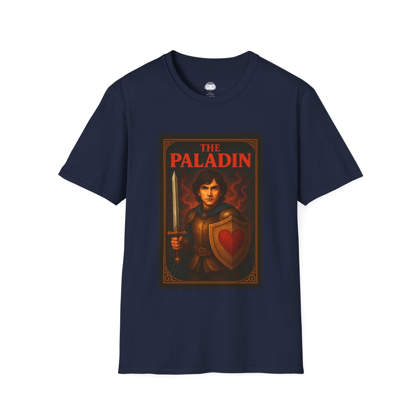 The Paladin T-Shirt | DnD Card Design Tee