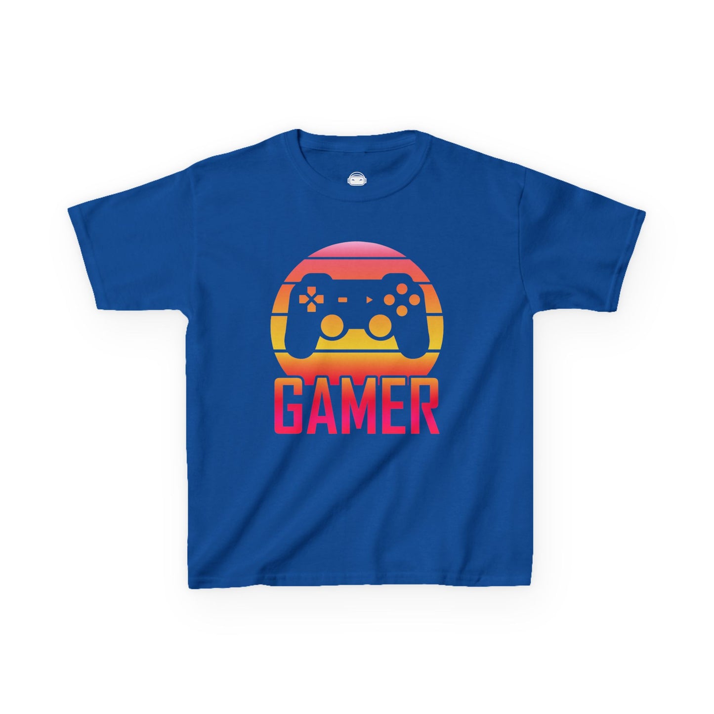 Gamer Sunset 2 – Kids Gaming Tee 🎮