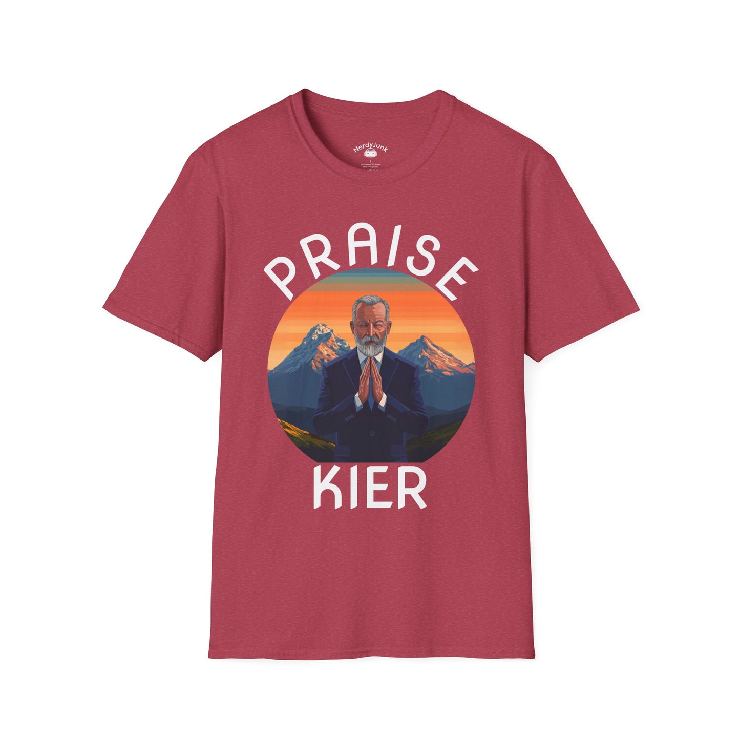 Praise Kier T-shirt - Pixel Art design