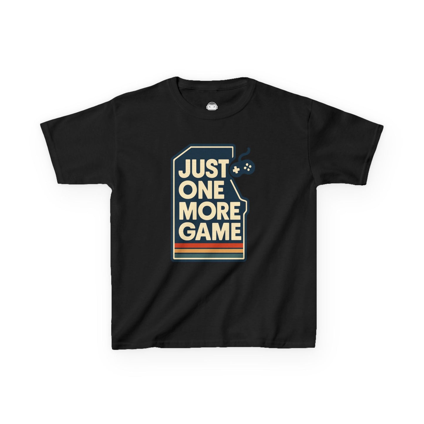 Just One More Game – Kids Retro Gamer T-Shirt 🎮👾
