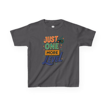 Just One More Level – Kids Retro Gamer T-Shirt 🎮⭐