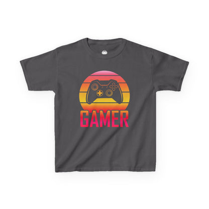 Gamer Sunset – XB Edition Kids Tee 🎮
