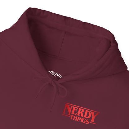 Nerdy Things RPG Character Cards Hoodie | Hooded Sweatshirt