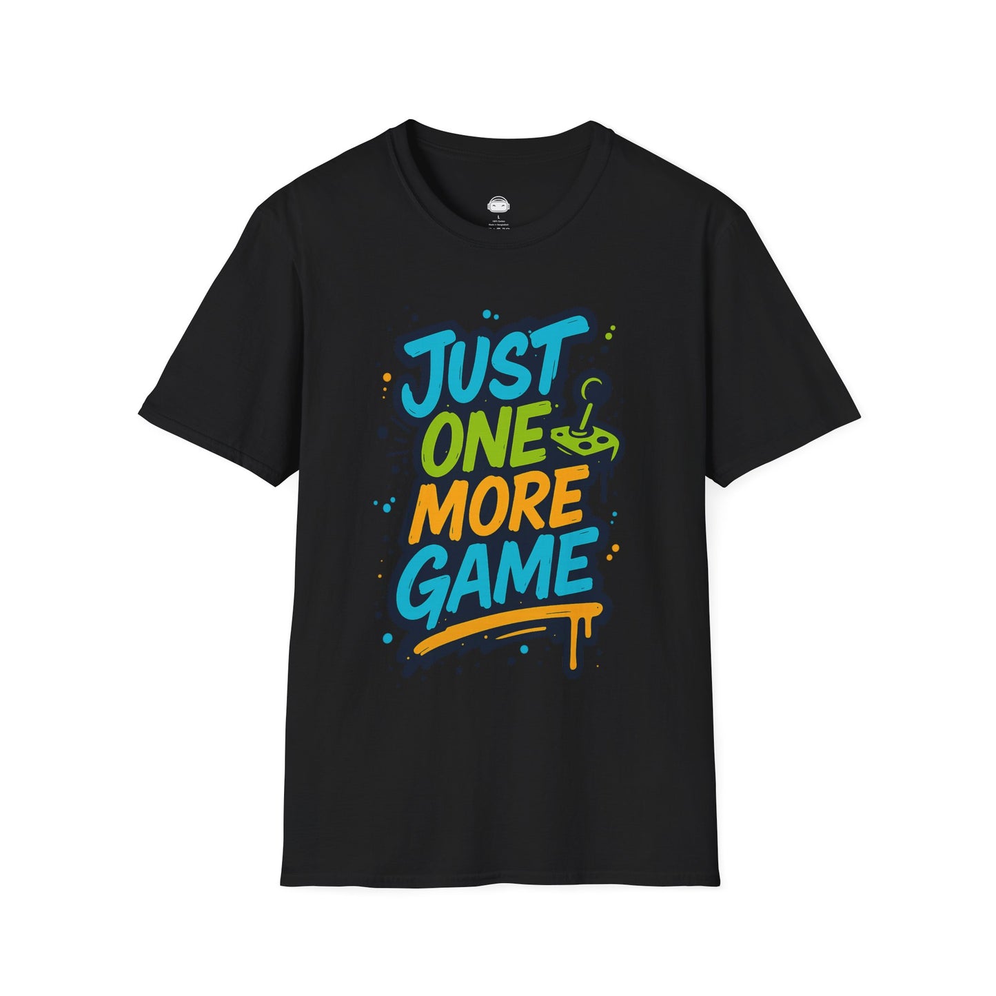 Just One More Game (graffiti) - Gaming Lifestyle T-Shirt