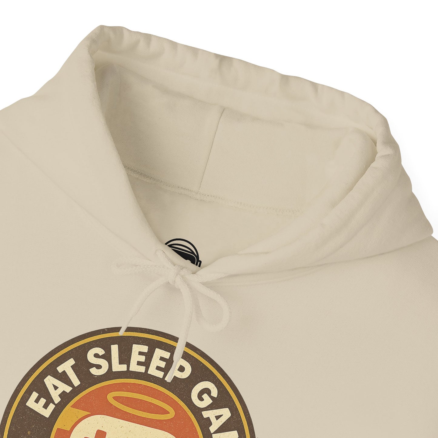 Eat Sleep Game Repeat – Retro Gamer Hoodie 🎮