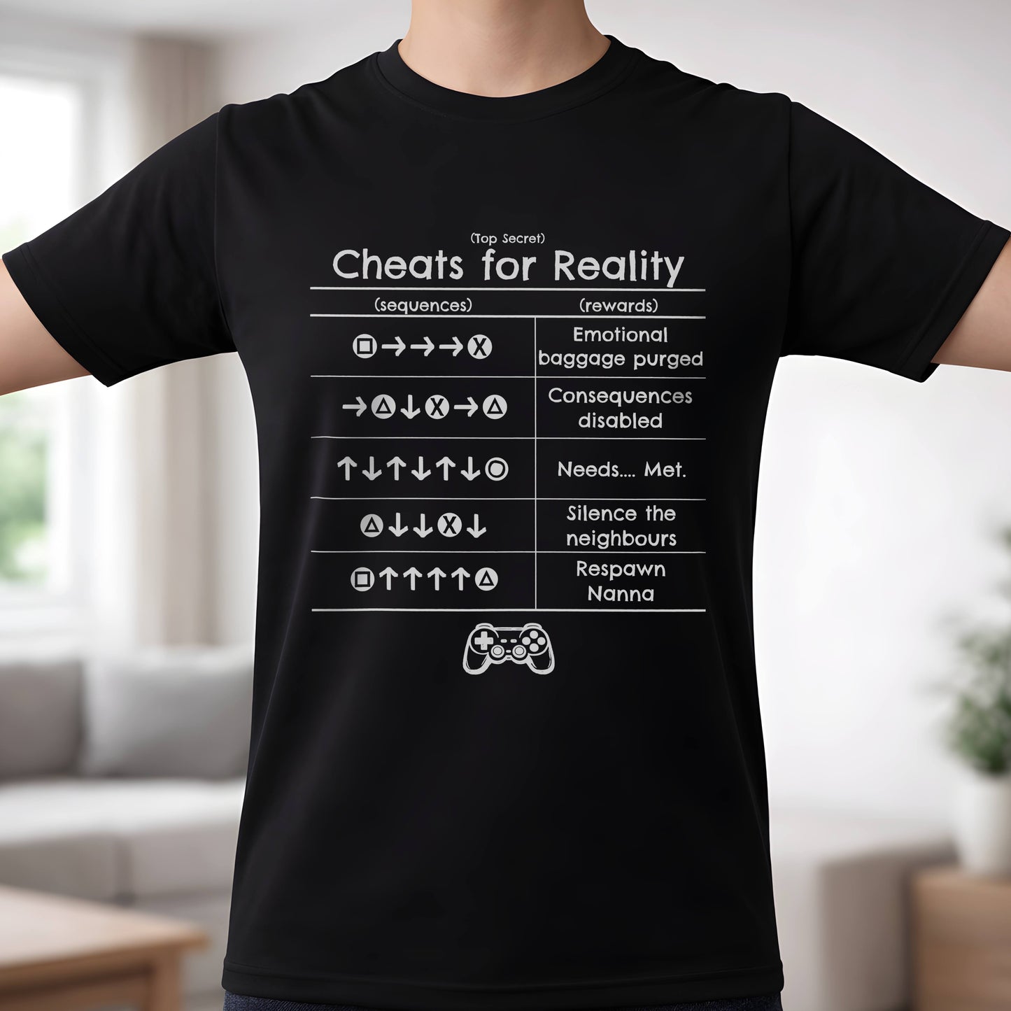 Cheats for Reality - T-Shirt