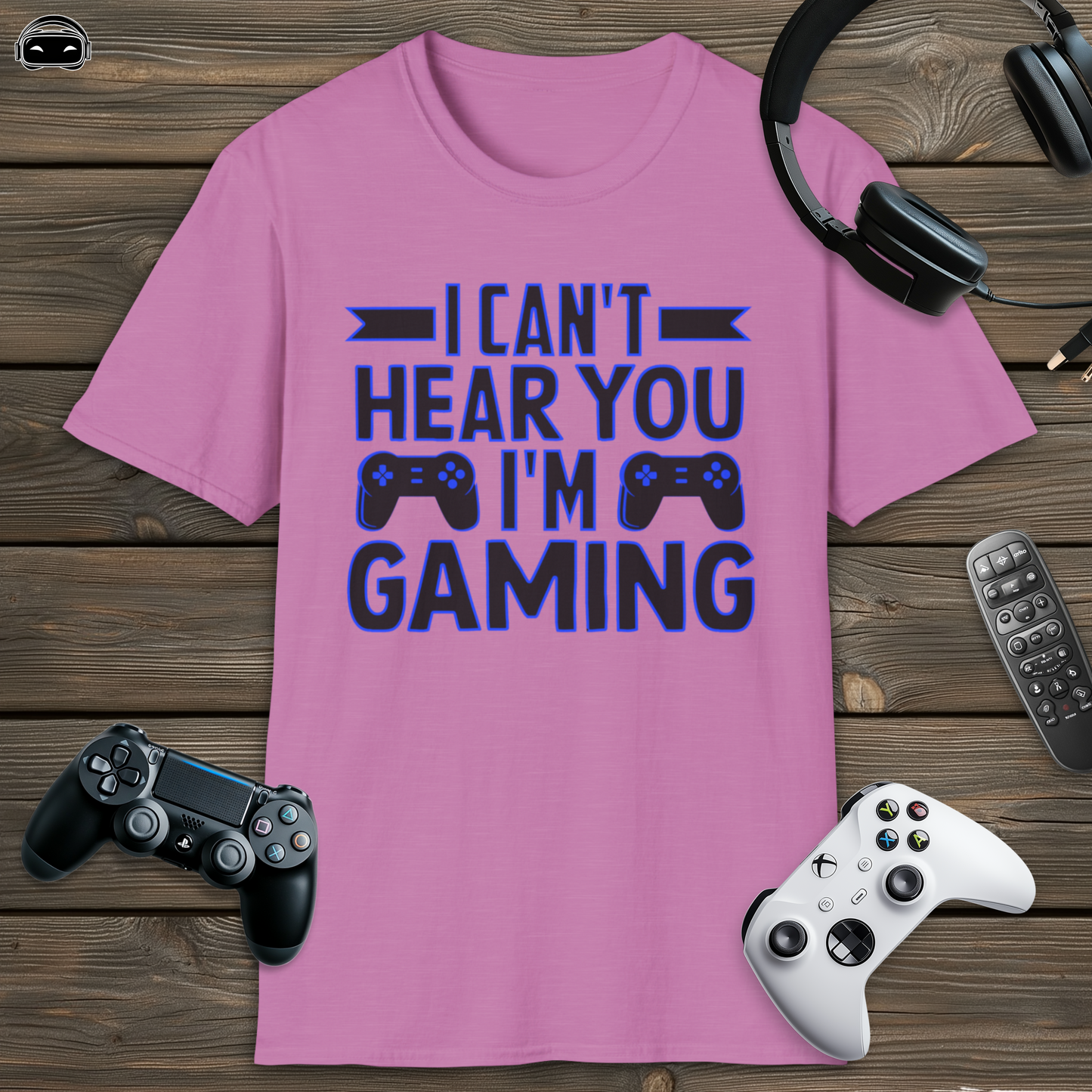 I cant hear you im gaming (Blue)