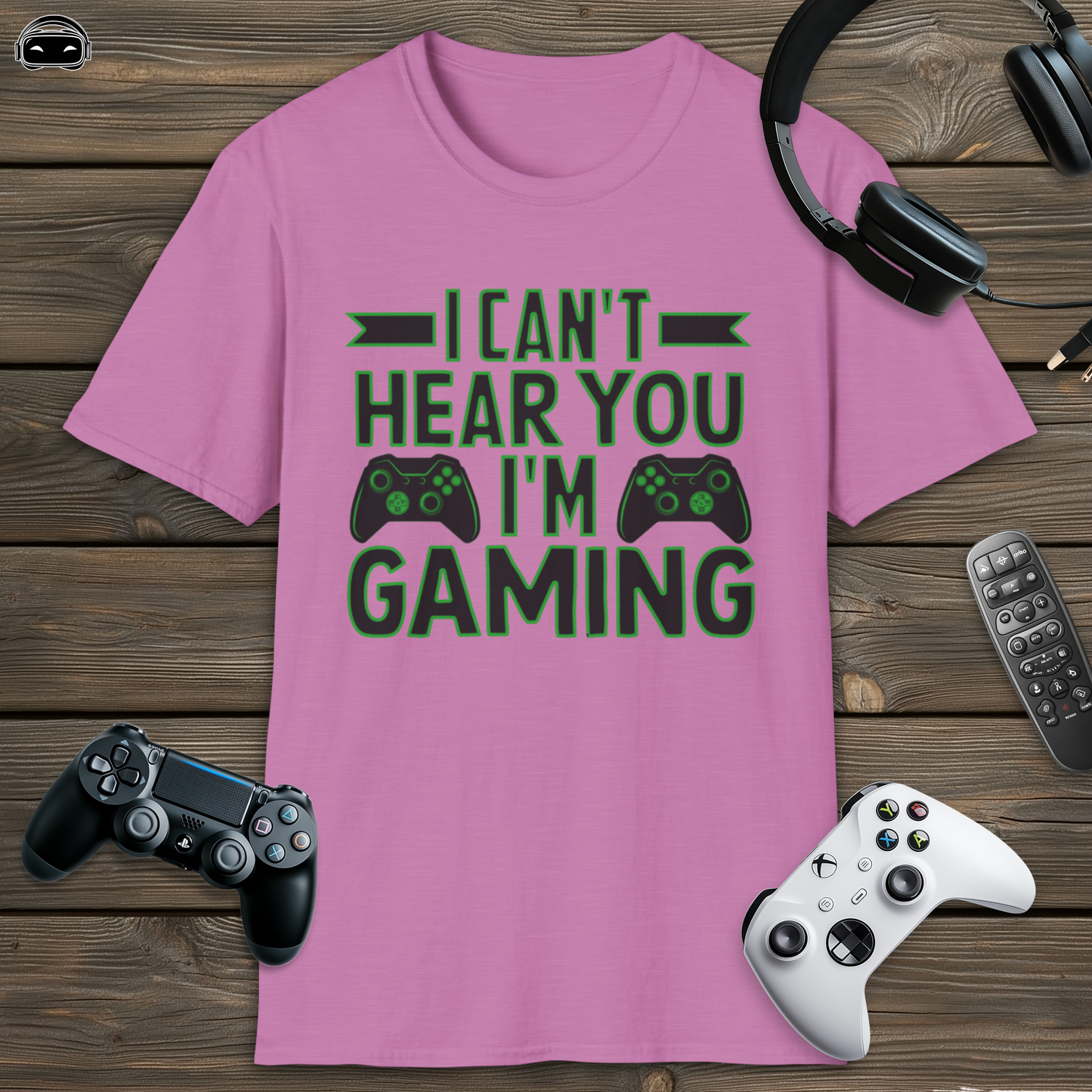 I cant hear you im gaming (Green)