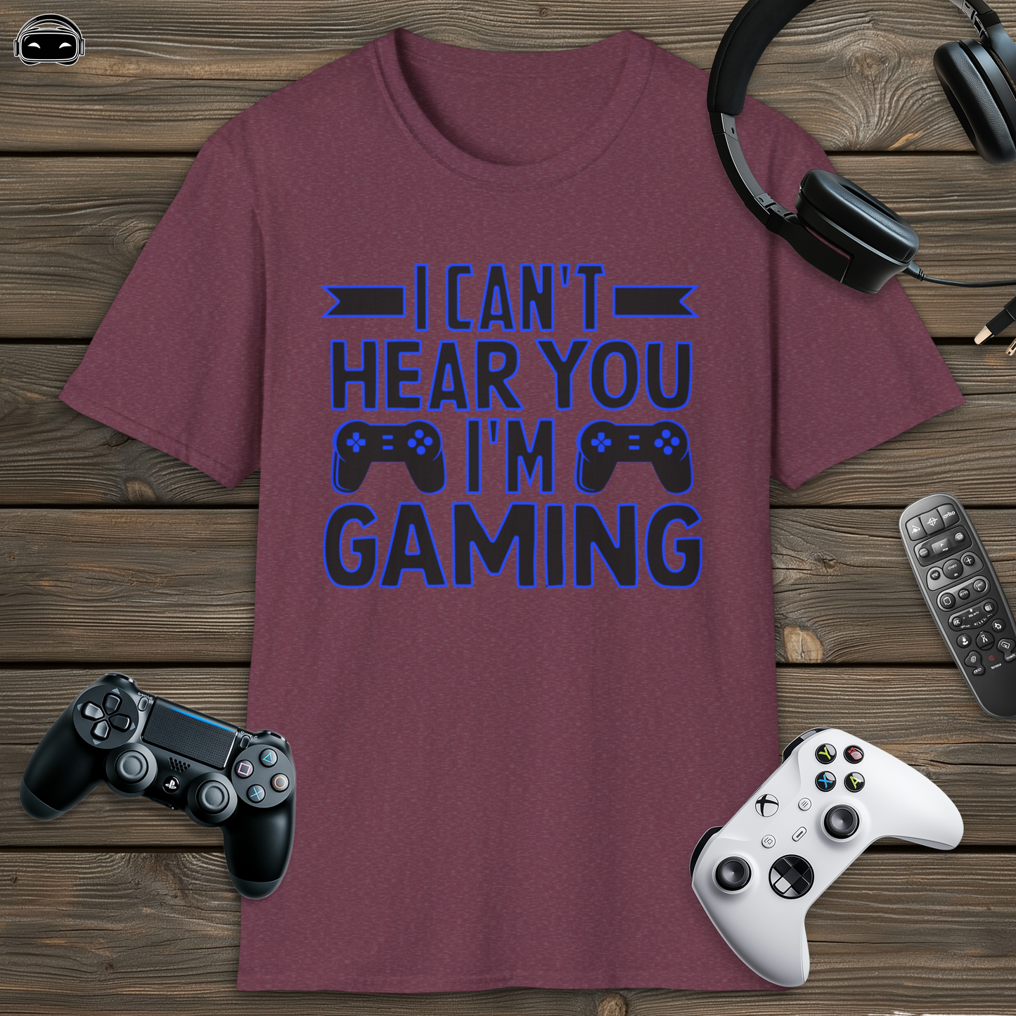 I cant hear you im gaming (Blue)