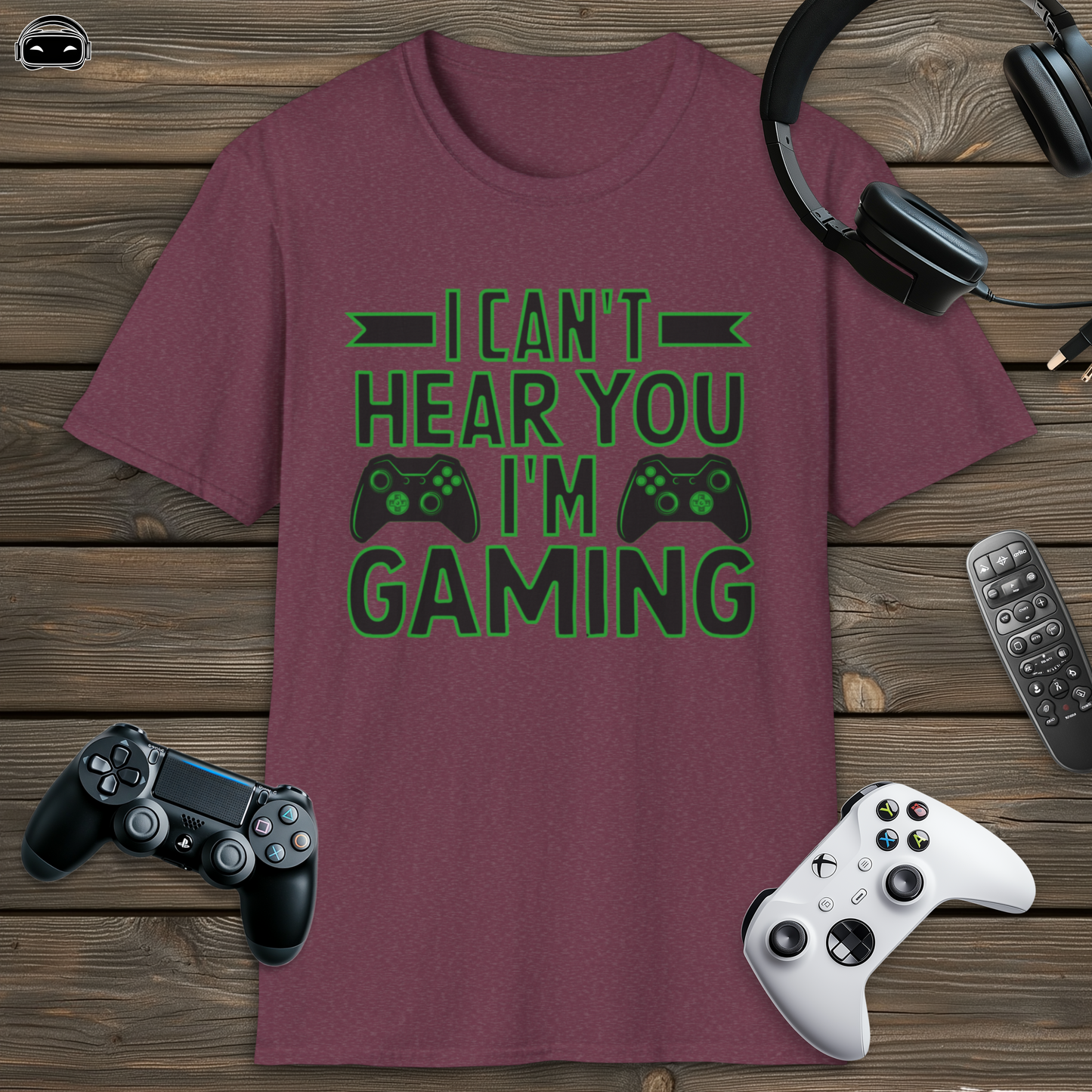 I cant hear you im gaming (Green)