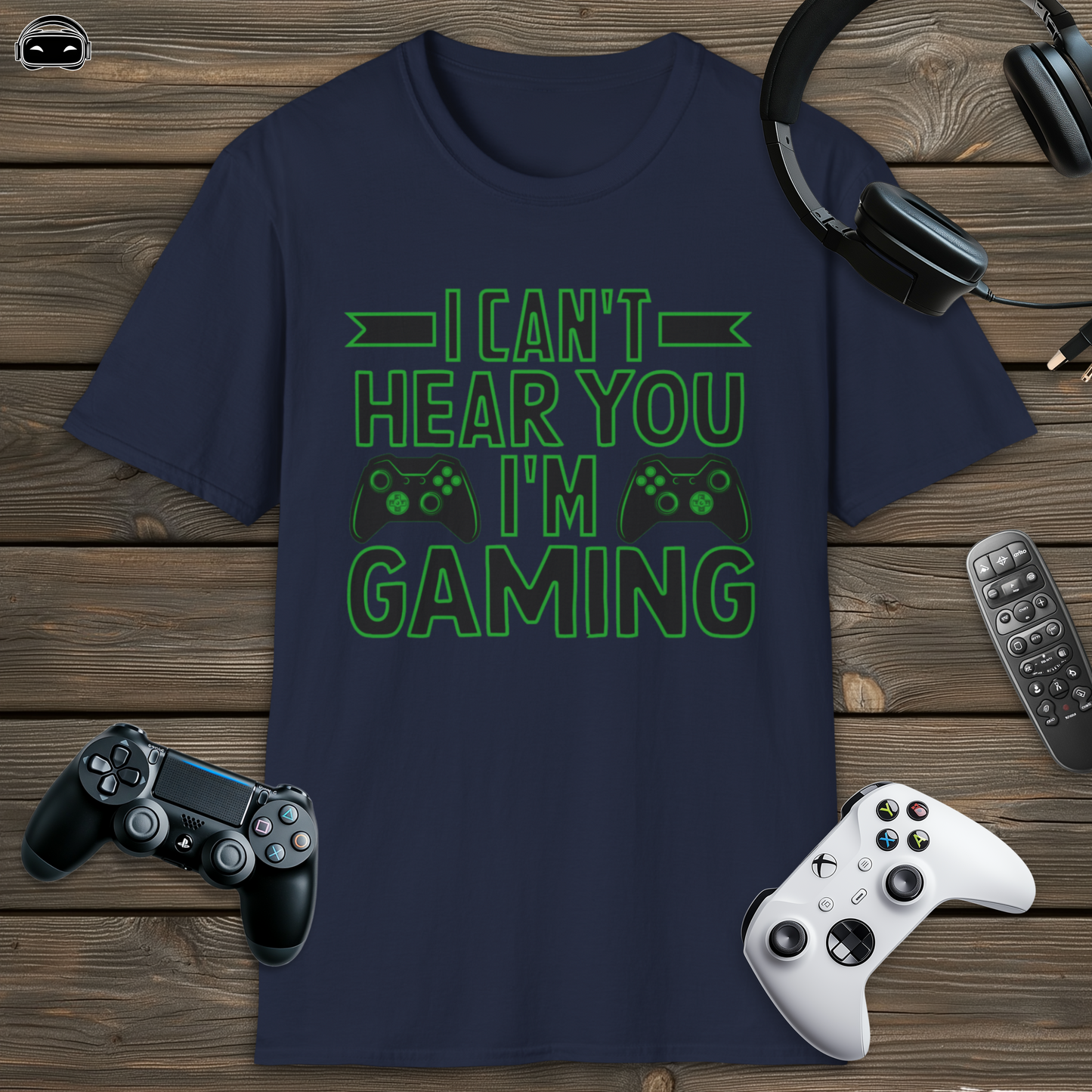 I cant hear you im gaming (Green)