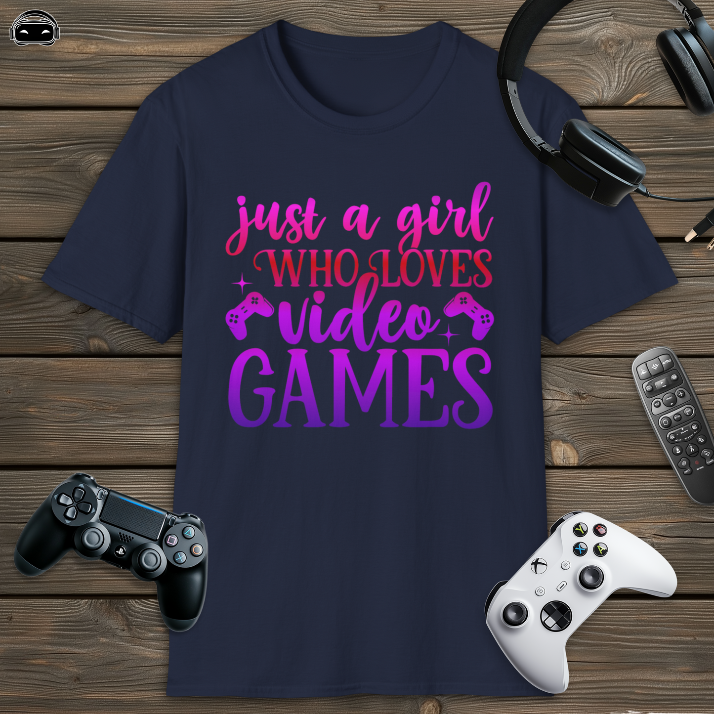 Just a girl who loves video games (funky)