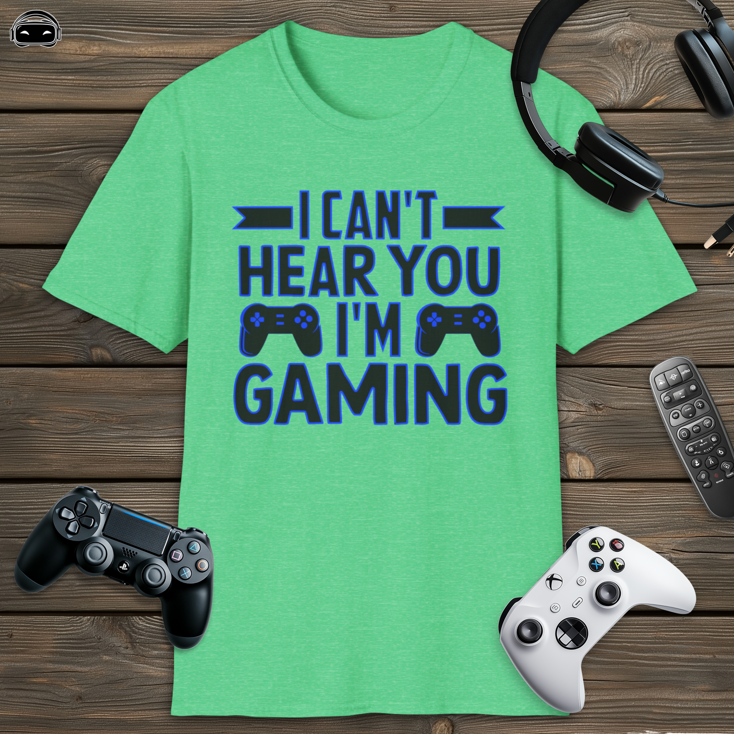 I cant hear you im gaming (Blue)