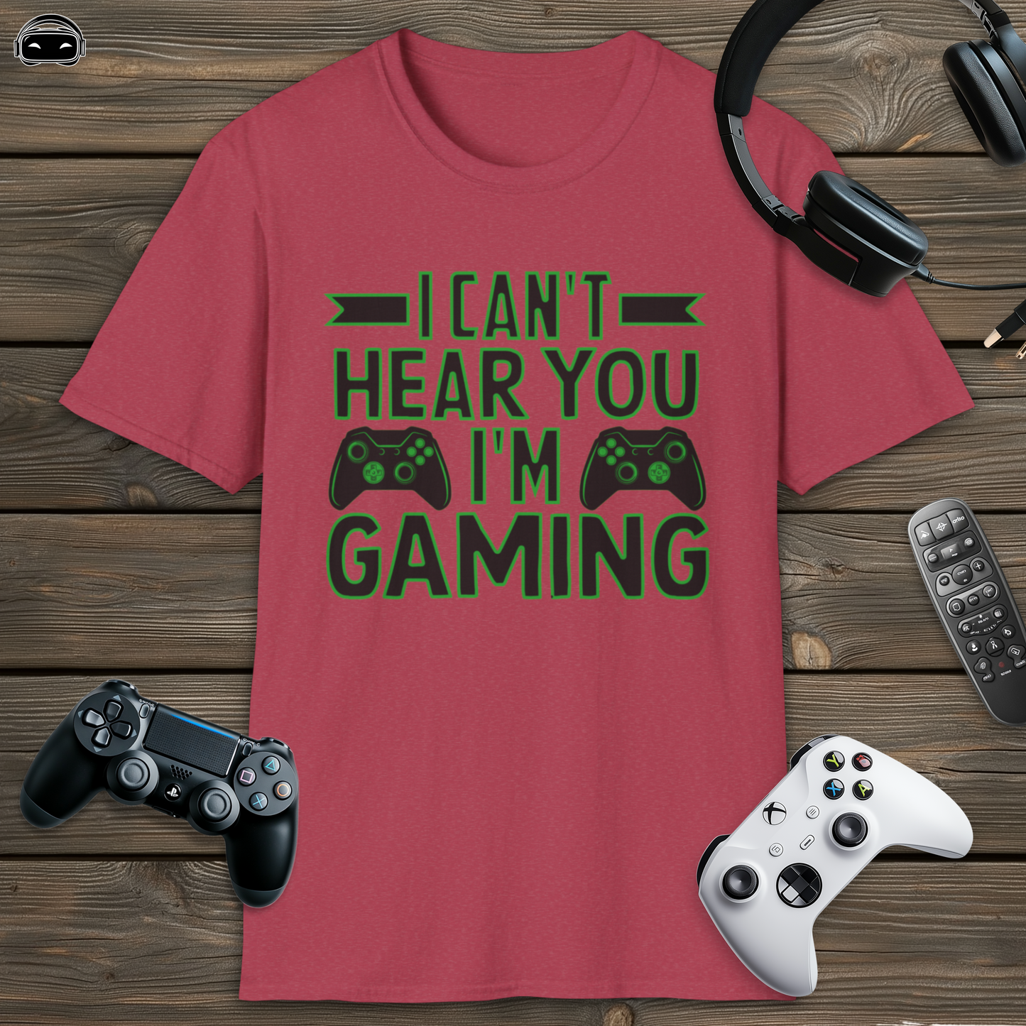 I cant hear you im gaming (Green)